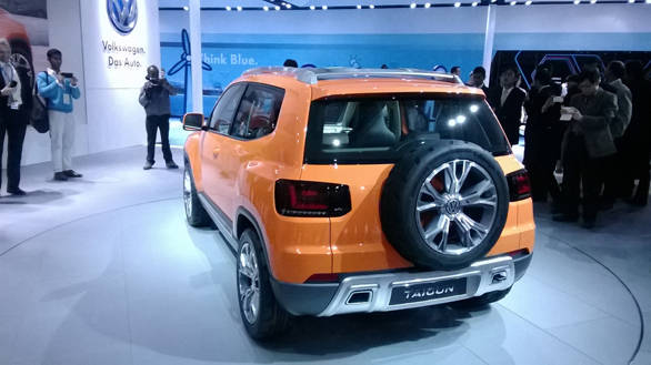 2014 Auto Expo Volkswagen Taigun Suv Concept Showcased Overdrive