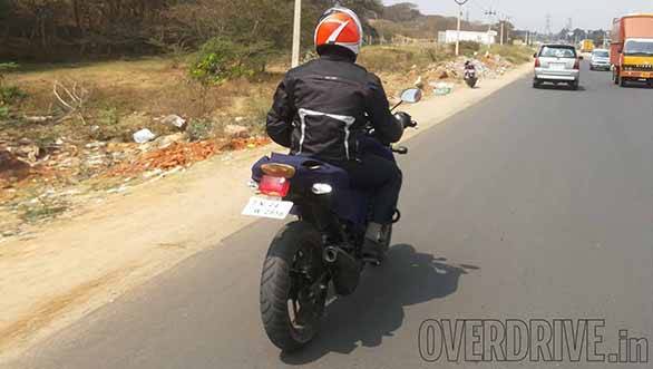Spied New Tvs Apache Rtr 180 Spotted Testing In India Overdrive