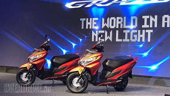 Honda Grazia 125cc Scooter Launched In India At Rs 57 897 Overdrive
