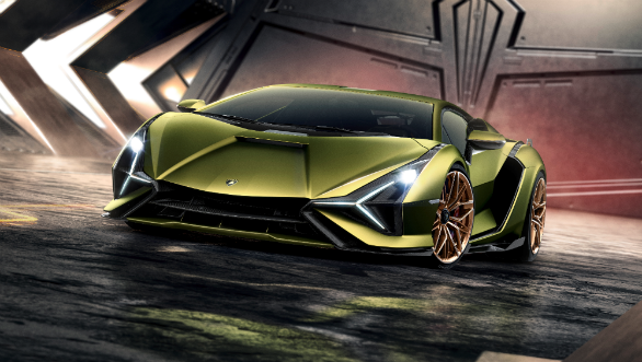 Lamborghini Sian pairs V12 power with hybrid tech