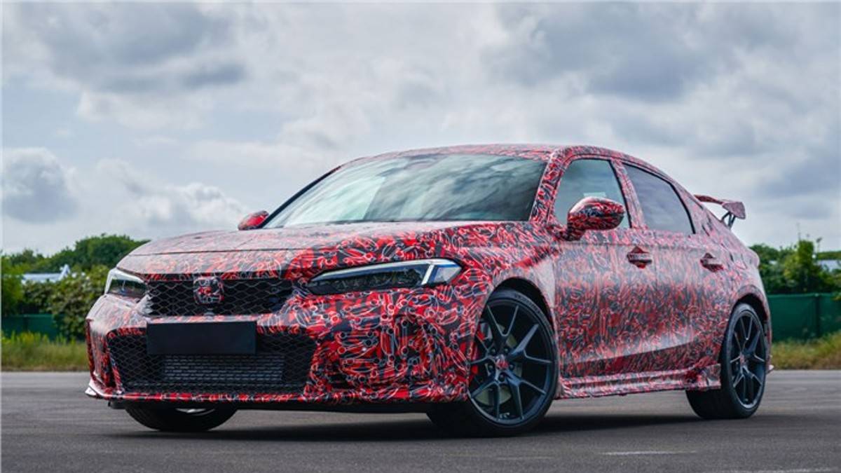 Honda officially tease the upcoming 2022 Civic Type-R