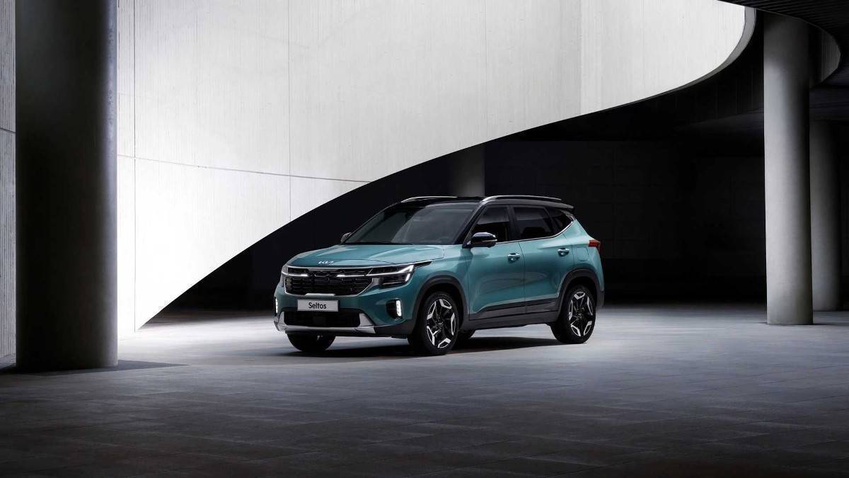 Kia Seltos facelift revealed with an updated design and new interiors