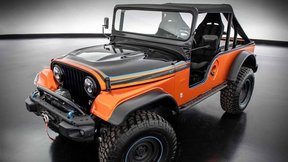 Mopar unveils its electric Jeep 'CJ Surge'