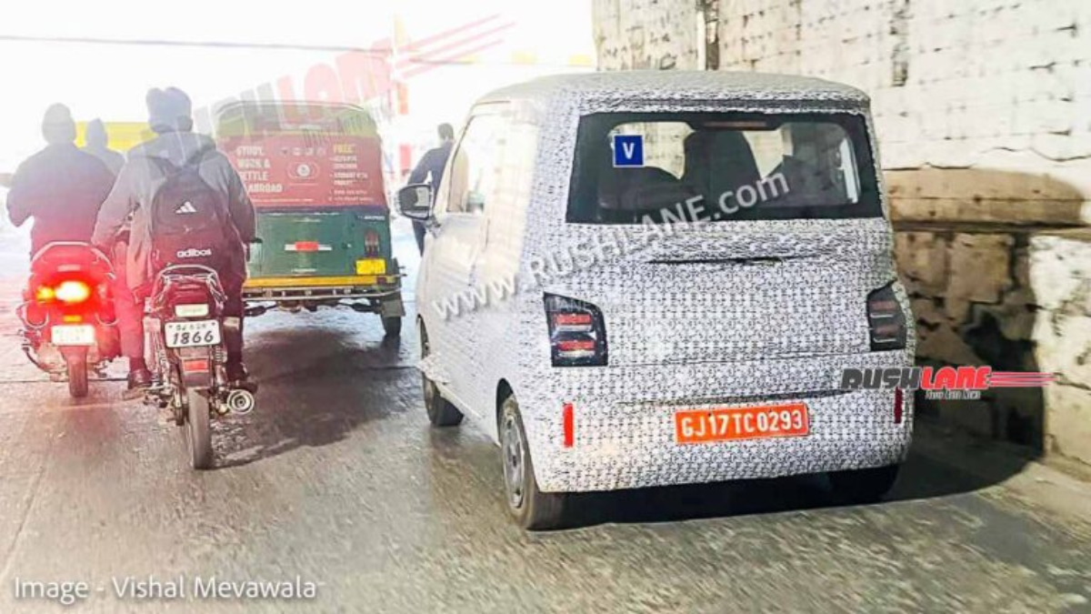 MG Air EV spotted testing in India