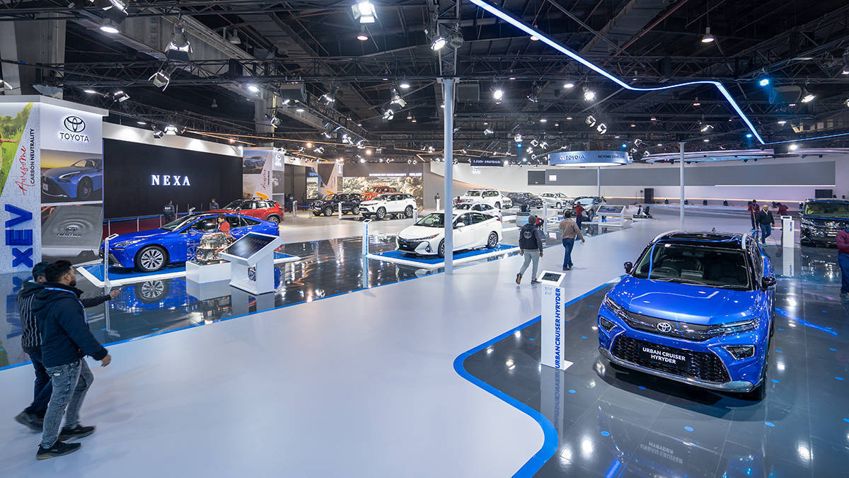 Toyota showcased modern and sustainable technology range at Auto Expo 2023