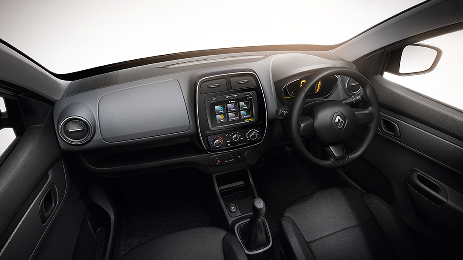 Renault Kwid 2015 Std Interior Car Photos Overdrive
