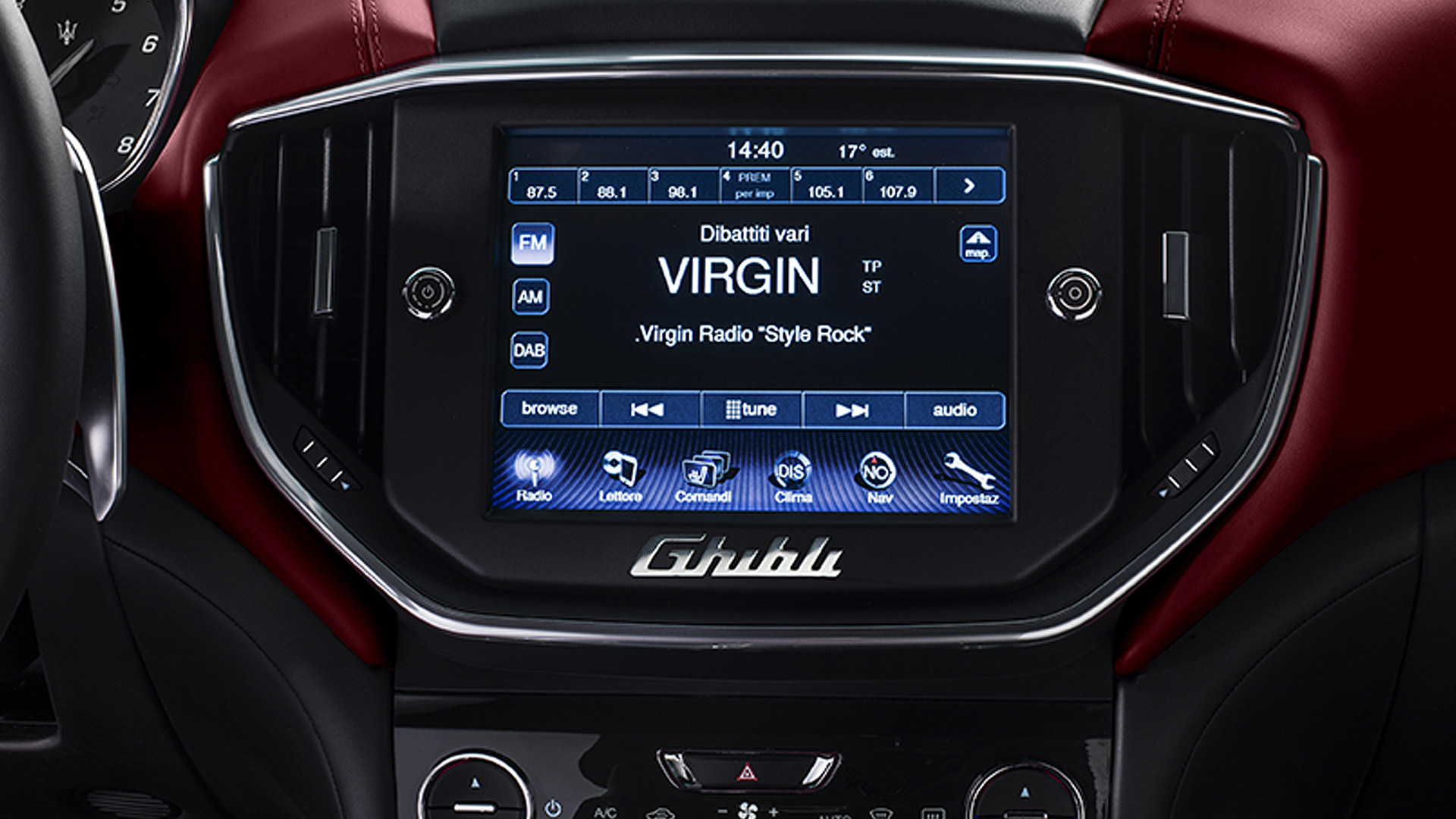 Maserati Ghibli 2015 STD Interior