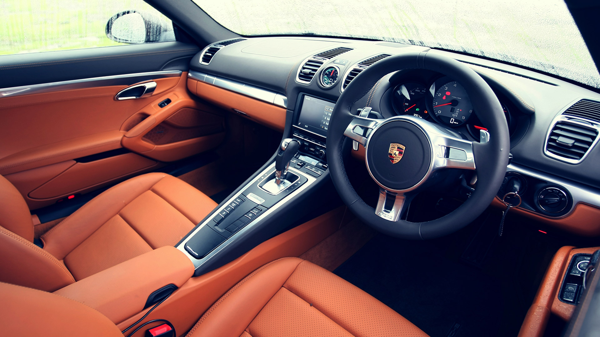 Porsche Cayman 2015 S Interior Car Photos - Overdrive