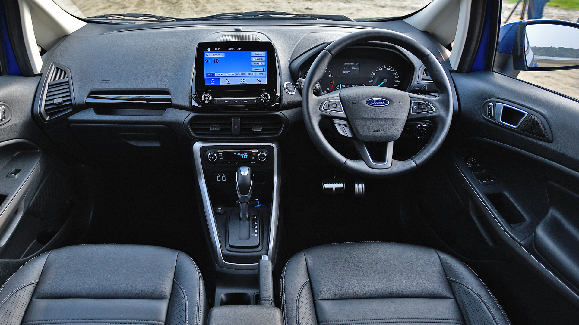 Ford Ecosport 2018 1.5 Diesel Platinum Interior Car Photos Overdrive