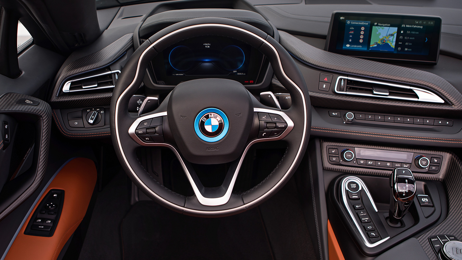 BMW i8 2018 Roadster Interior