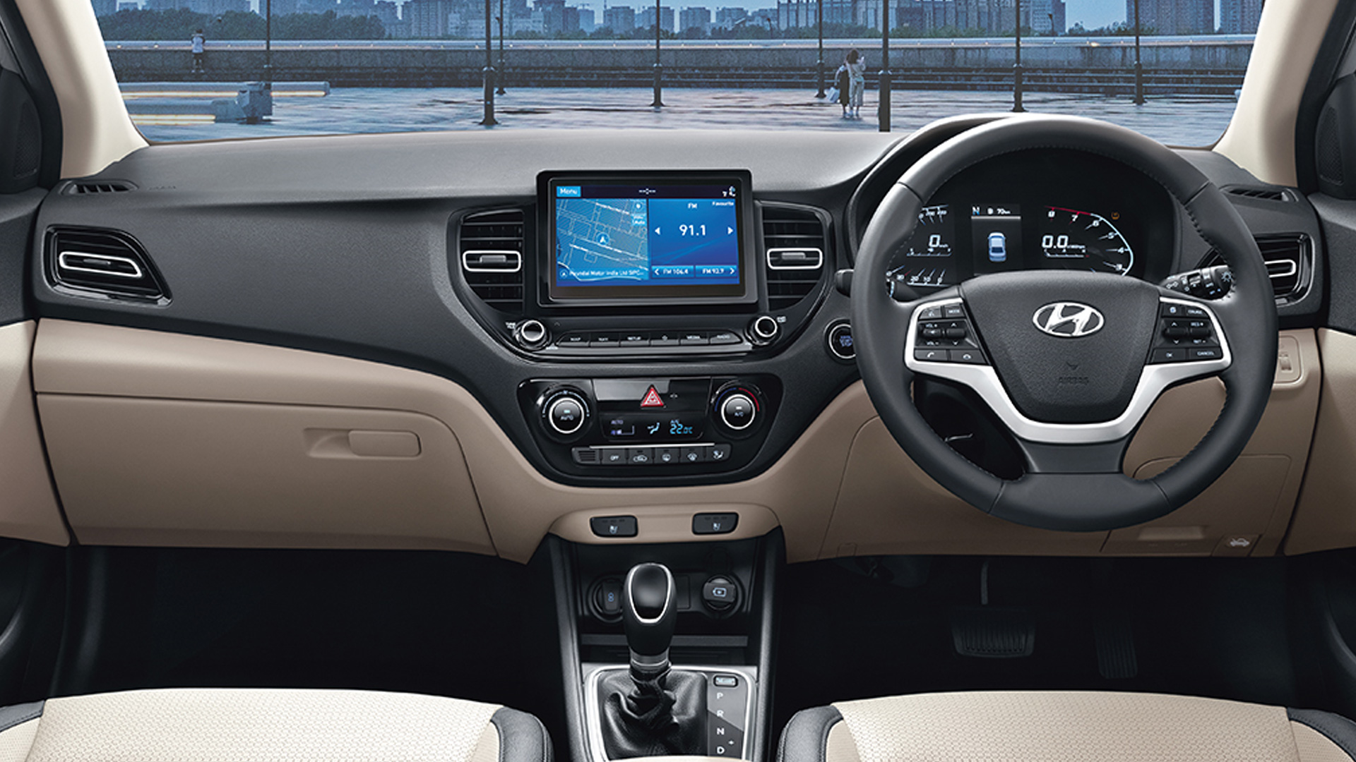 Hyundai Verna 1 0l Sx O Petrol Interior Car Photos Overdrive