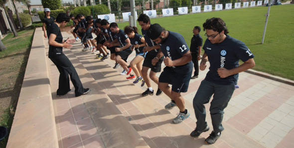 1.Polo-R-Cup-2012-drivers-working-out-to-strengthen-their-leg-muscles-and-improve-their-stamina.jpg