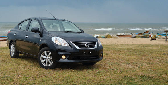 The Nissan Sunny that we have on sale in India now
