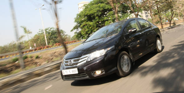 The current Honda City in India