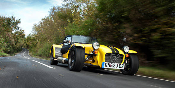 Caterham SuperSport R used as an example