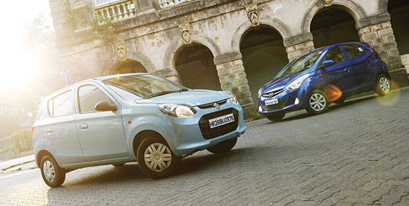 The GO will go up against formidable incumbents in the Alto 800 and the Eon