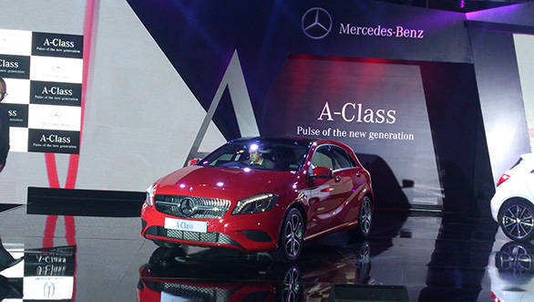 2013 Mercedes-A-Class at launch