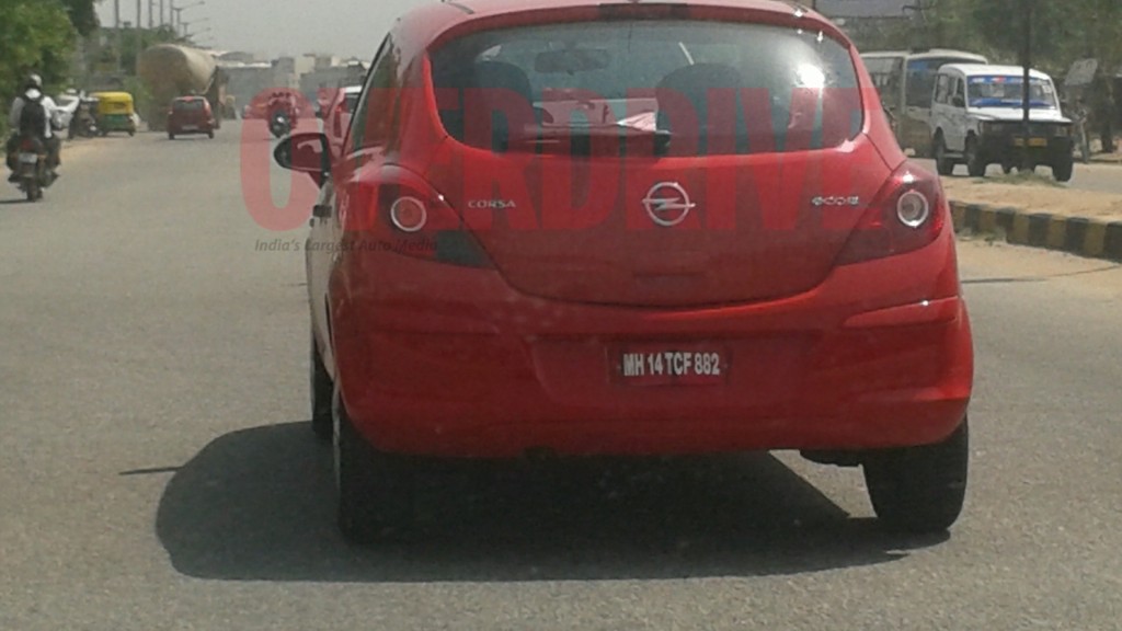 Opel Corsa Ecoflex spy shot