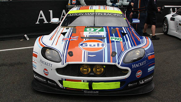 Jonathan Wesley designed the livery for the No.97 Aston Martin art car