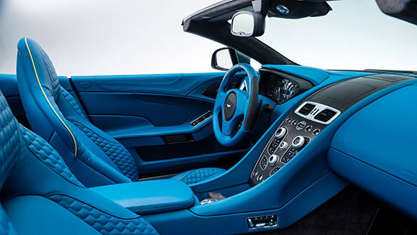 2014 Aston Martin Vanquish Volante interiors