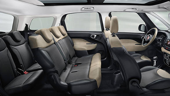 2014 Fiat 500L Living interiors