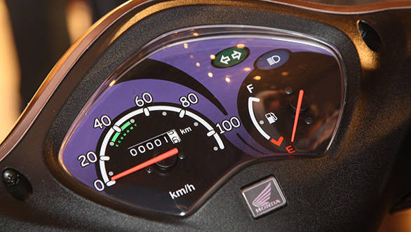 2013 Honda Activa-i meter dials