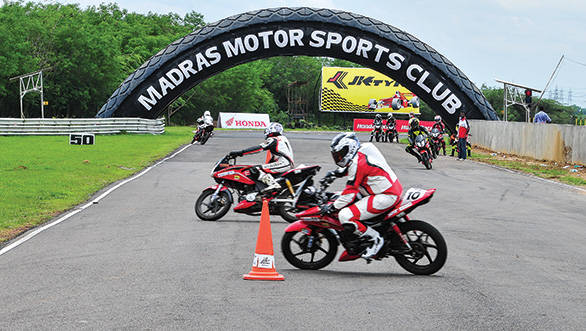 Honda race training school held at MMSC