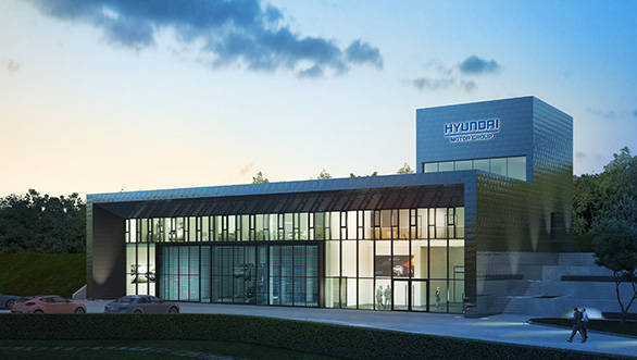 Hyundai test centre at Nurburgring