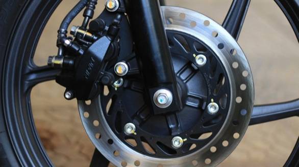 2013 Honda CB Trigger front disc