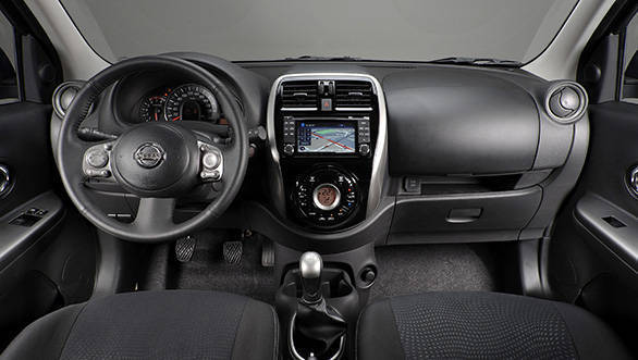 2013 Nissan Micra interiors