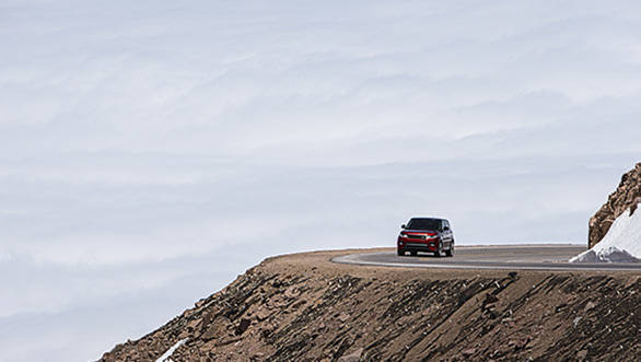 2013 Range Rover Sport at the Pikes Peak