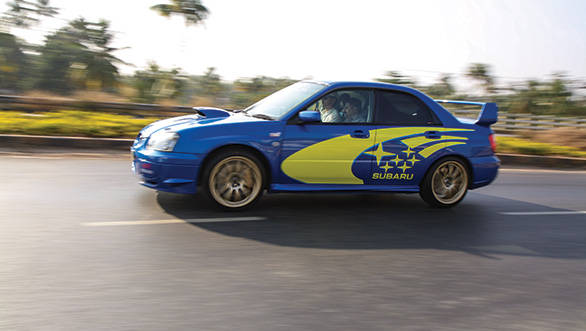 The Subaru Impreza is as fast on the road like its rally counterpart is off-road