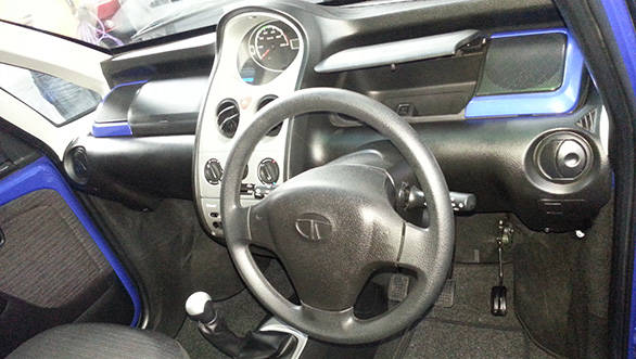 2013 Tata Nano interiors