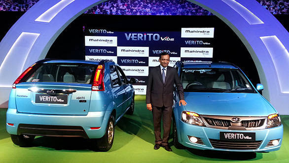 2013 Mahindra Verito Vibe at launch