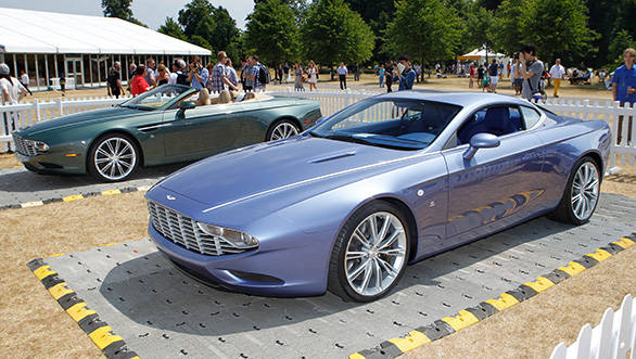 The one-off Aston Martin Zagato Centennial specials