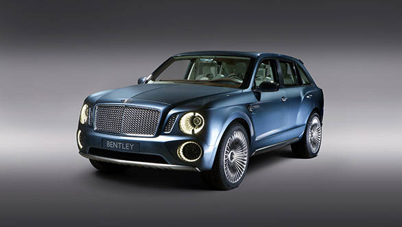 While the vehicle will be based on the Bentley EXP 9 F concept presented at the Geneva Motor Show last year, the design is believed to have changed substantially
