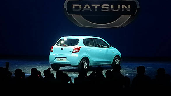 The rear look inspired from the current Maruti A-Star/Nissan Pixo