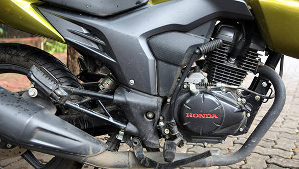 The Trigger's engine is more refined compared to the Yamaha