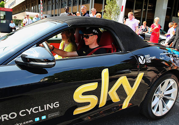 Chris Froome won the Tour de France with Team Sky