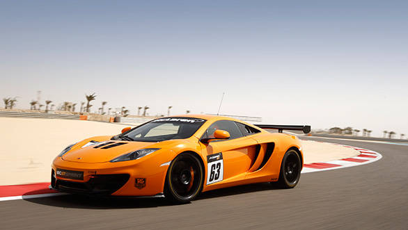 The 12C GT Sprint is based on the 12 C road car.