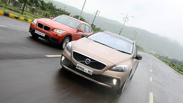 In terms of styling and interiors, the V40 turned out to be the best equipped car in this test