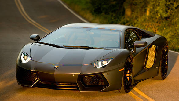 The 2014 Lamborghini Aventador