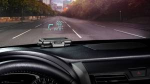 Garmin's new portable HUD projects directions onto car windshields