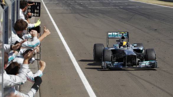 ?F1 2013: Hamilton takes his first win of 2013 at Hungary