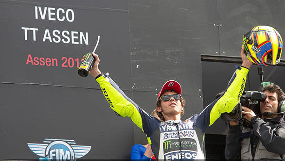 The win at Assen means Rossi is raring to go