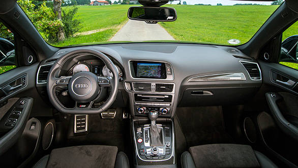 ABT has added its touch to the already sporty looking interiors of the SQ5