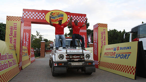 Amanpreet Ahluwalia/Venuramesh, who won the fifth edition of the Southern rally in their very first attempt, were in a Maruti Suzuki Gypsy