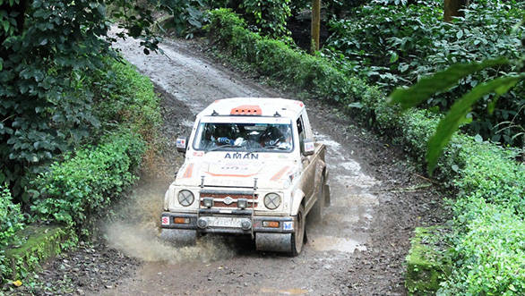 Amanpreet Ahluwalia during the Dakshin Dare at Coorg 