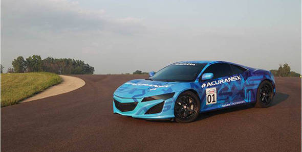The NSX will be launched in 2015
