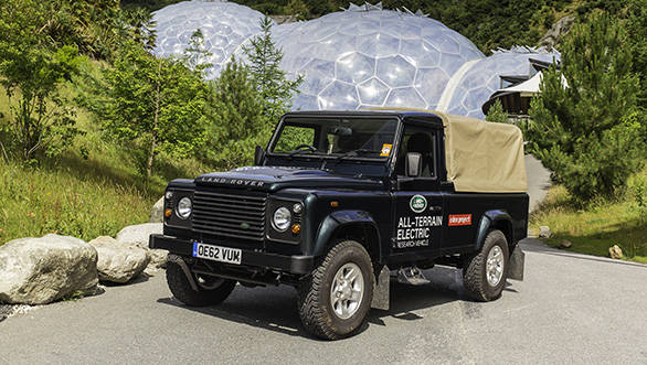 Land Rover begins public trials of electric Defender